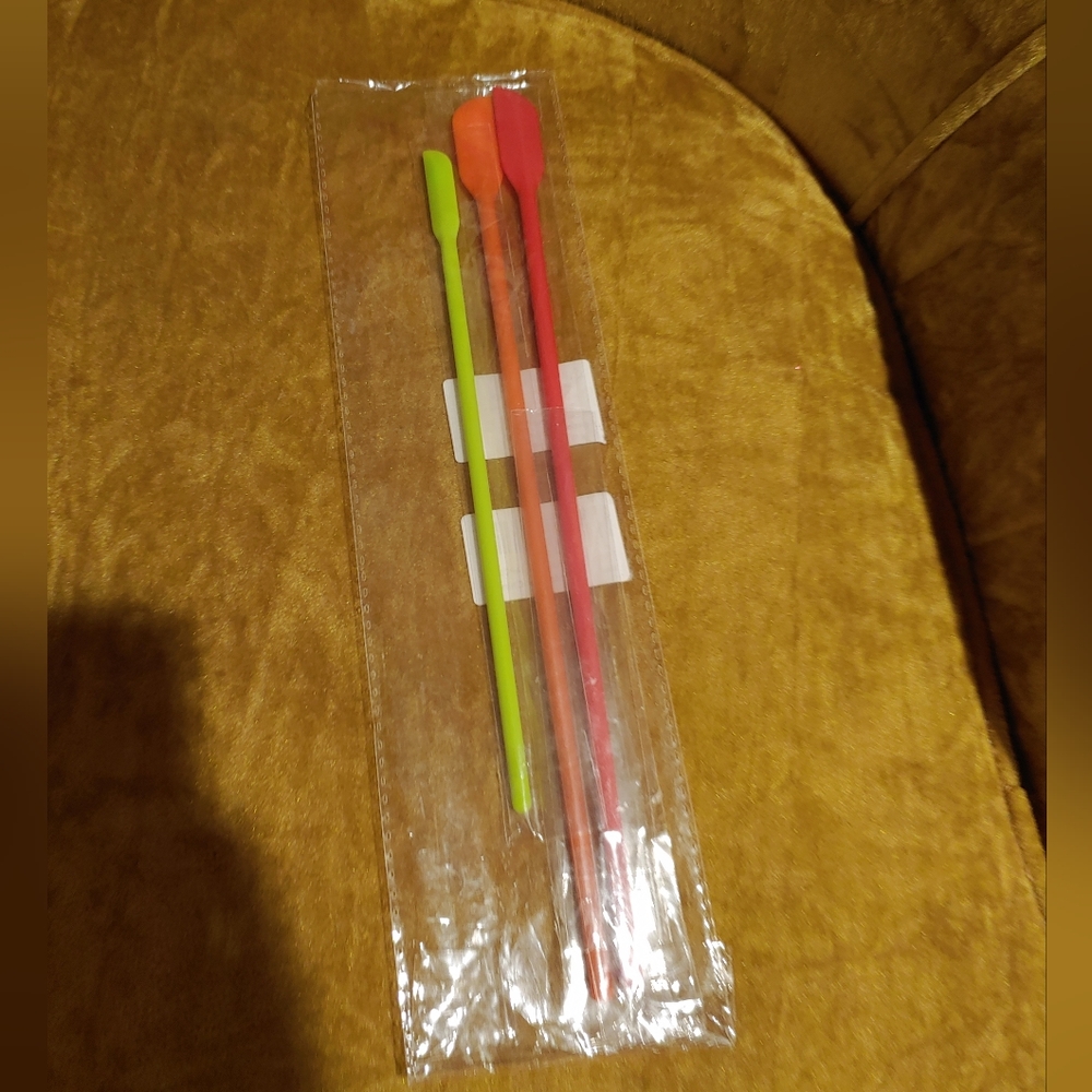 Silicone Beauty Makeup Lotion Skincare Spatulas Set Lot